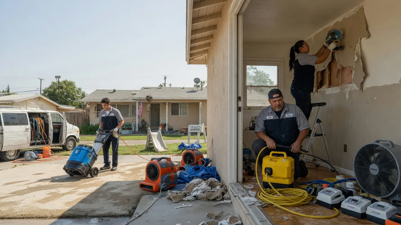 Water Damage Restoration in Mira Loma, CA near me